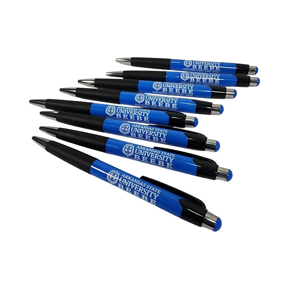 Arkansas State University Beebe Pens Blue Black Lot of 8 School Spirit